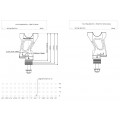 Gilles 2D.GT Adjustable Handlebar Risers for the Yamaha FJ-09 (Tracer 900) 2014+ Gilles 2D.GT Adjustable Handlebar Risers for the Yamaha FJ-09 (Tracer 900) 2014+